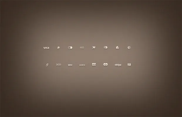 16 Free Tiny Payment Gateways Icons