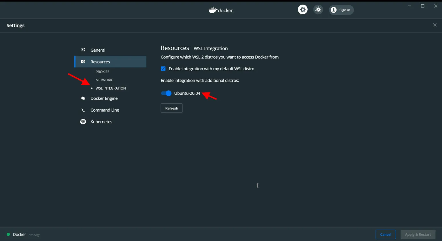 Wsl Docker 2