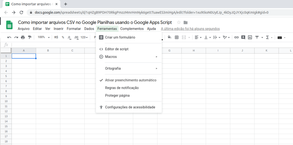 Google Spreadsheets