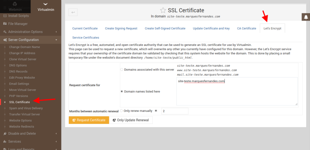 Generación de un certificado SSL válido - Parte 1