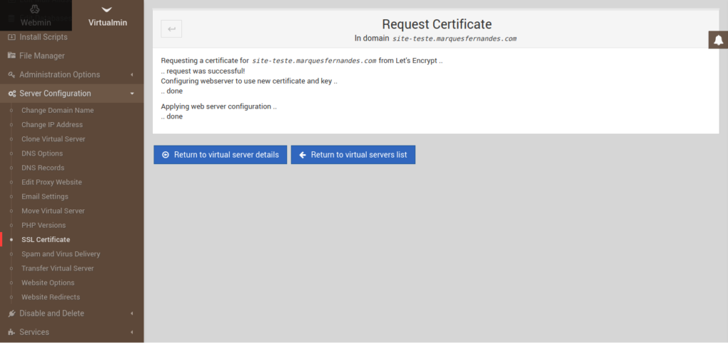 Generating a valid SSL certificate - Part 2