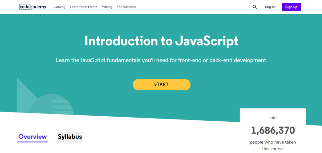 Codeacademy - Introduction to Javascript