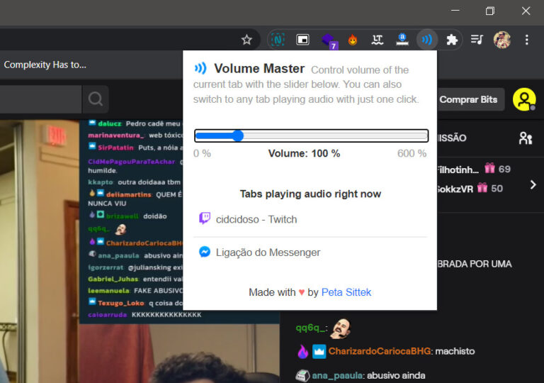 How to Adjust Volume Separately by Tab in Google Chrome