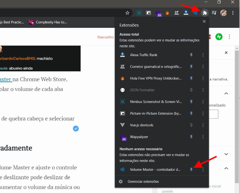  Extensión de Google Chrome